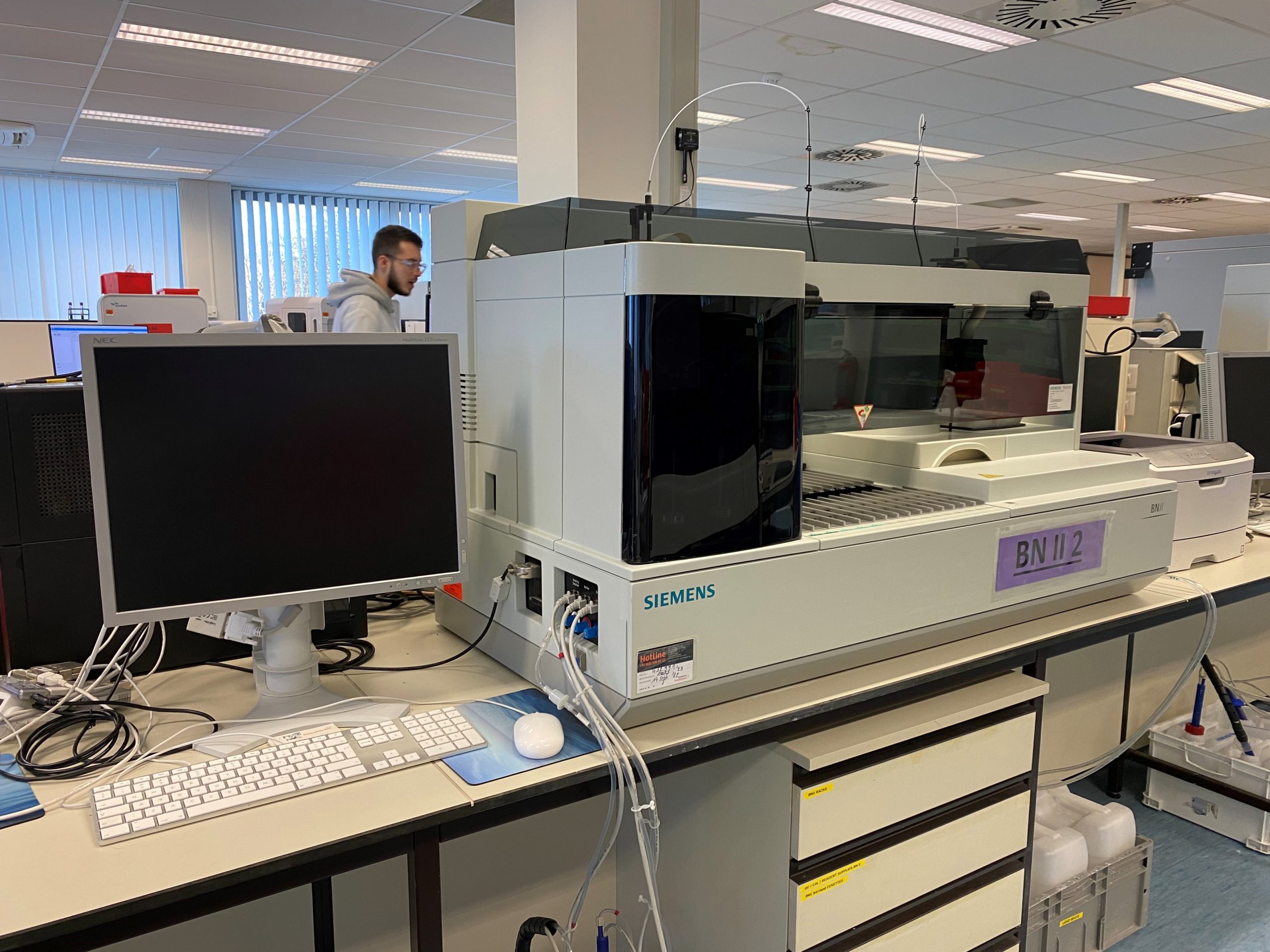 Siemens-BNII-used-clinical-laboratory-analyzer-plasma-protein-testing-LC&S
